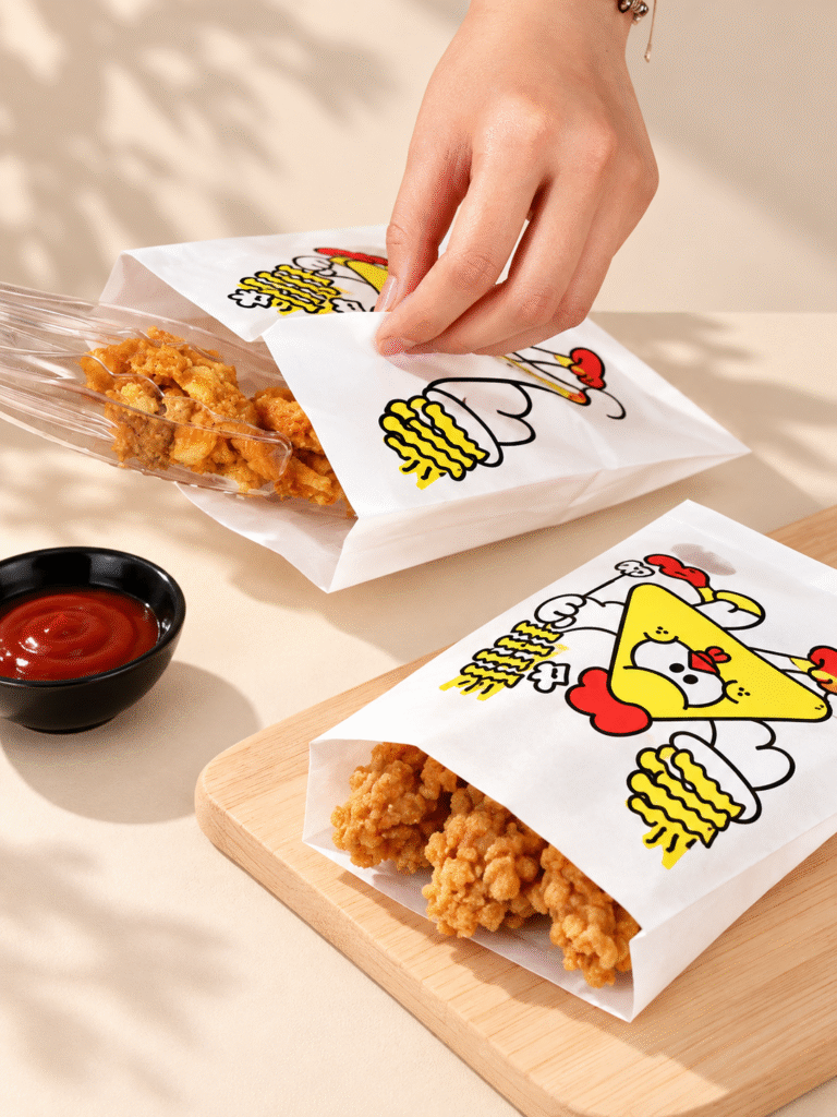 center seal paper bags