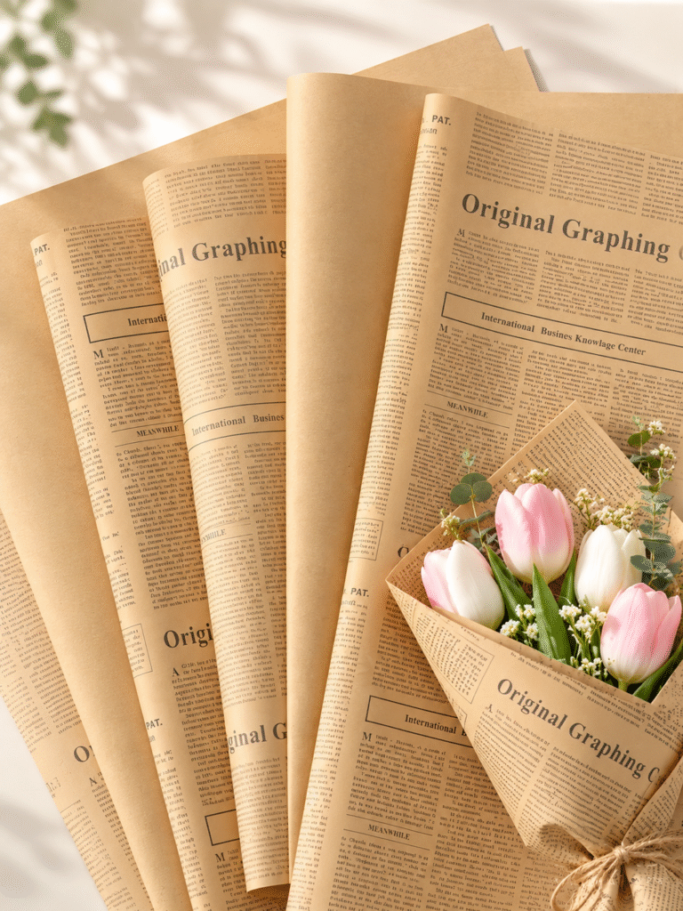 kraft wrapping paper