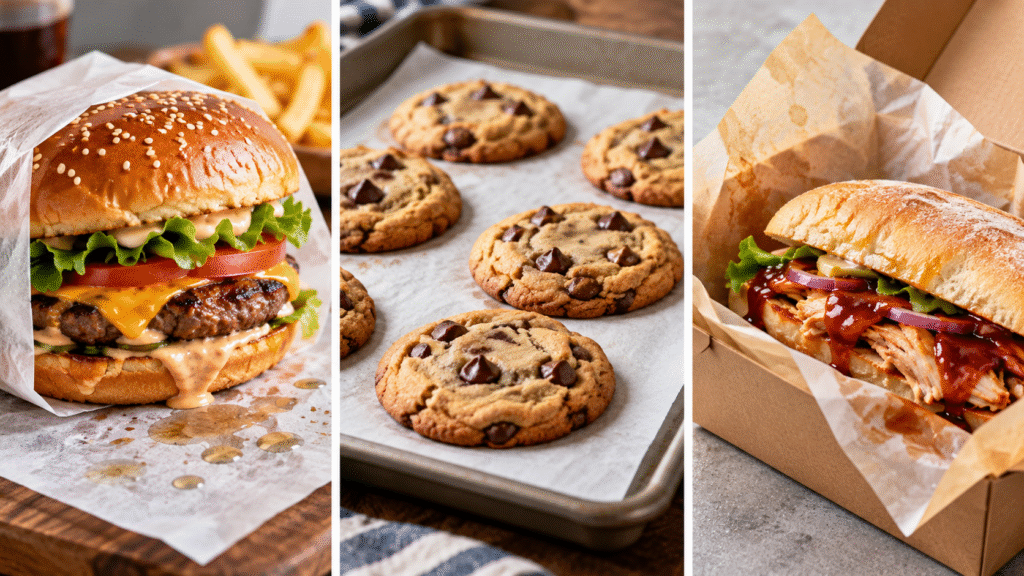 Greaseproof vs Baking vs Barrier-Coated Paper greaseproof, baking or barrier coated paper? start with the food blog image